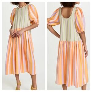Stine Goya Amelia Dress Woven Stripe